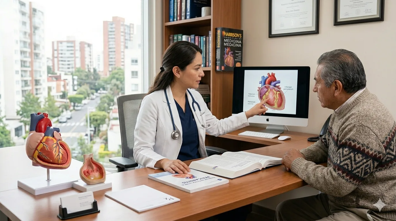 ¿Qué médico trata pericarditis?