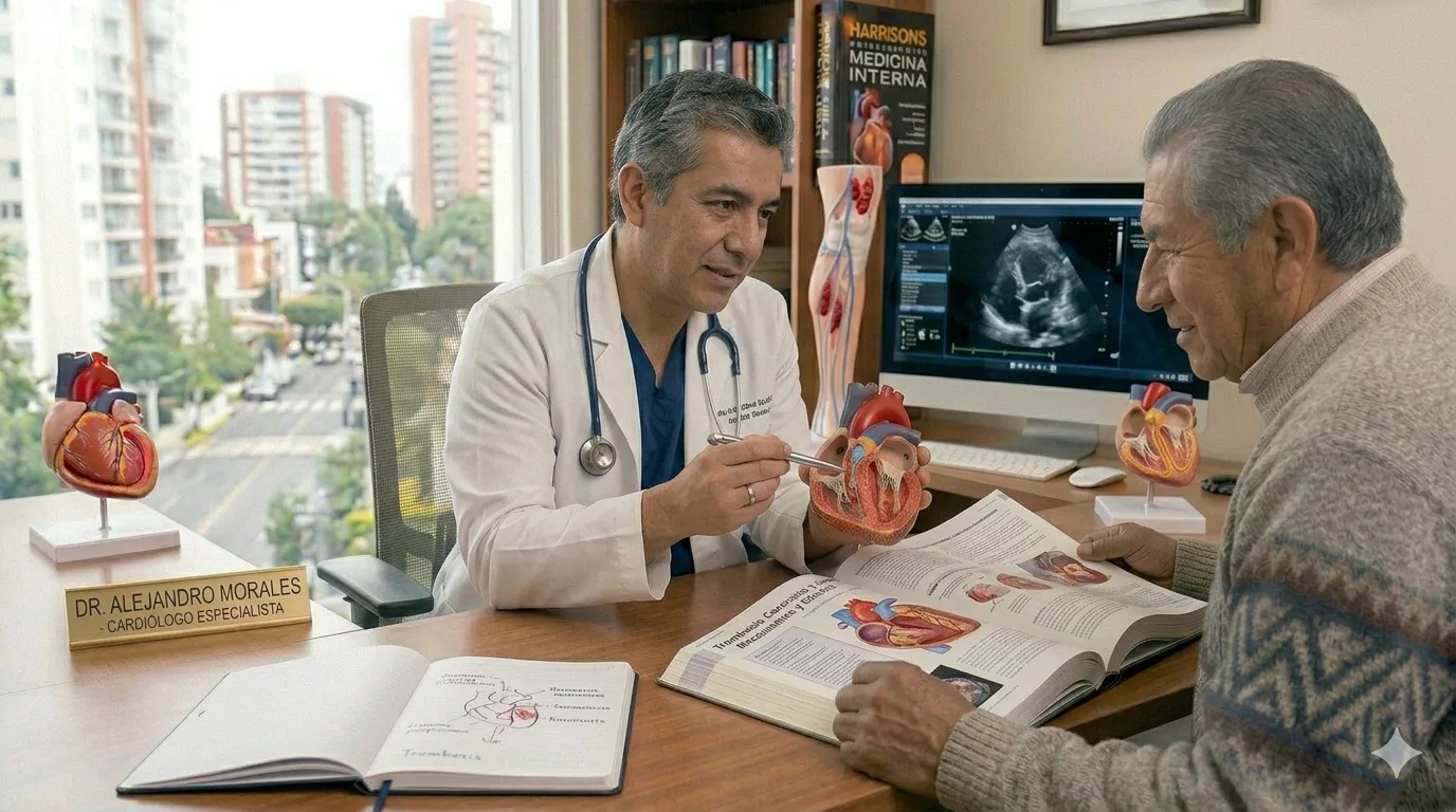 ¿Qué médico trata trombosis?